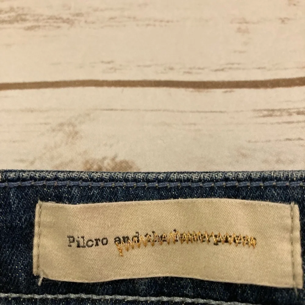 Anthropologie Pilcro and The Letterpress Fit Stet Jean Shorts Size 26 - Picture 2 of 10
